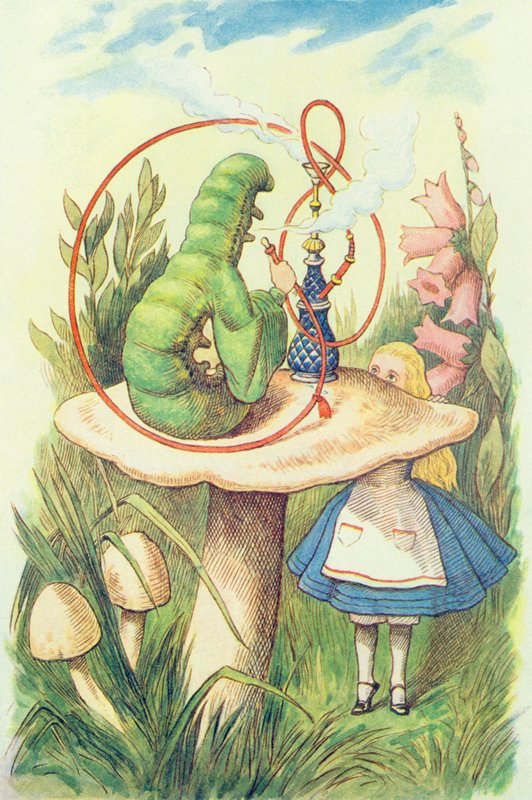 John Tenniel - Alice Meets the